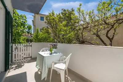Balkon ili terasa u objektu Apartmani Nikola