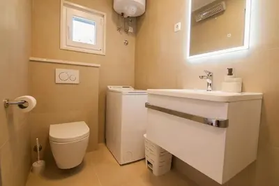 Kupaonica u objektu Sirius Apartments - Free Private Parking