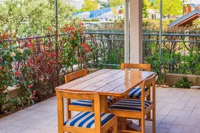 Balkon ili terasa u objektu Downtown Deluxe