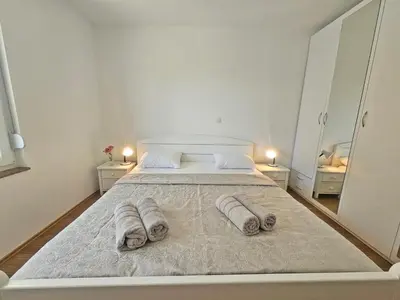 Krevet ili kreveti u jedinici u objektu Podstrana Holiday