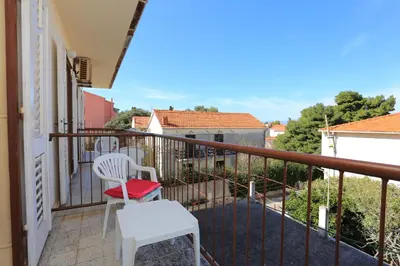 Balkon ili terasa u objektu Apartment Supetar 16656b
