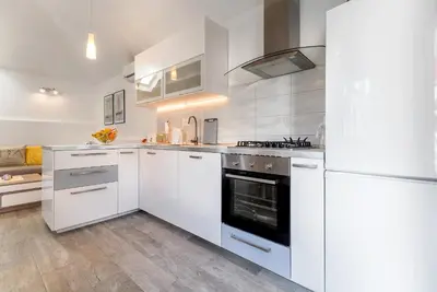 Kuhinja ili čajna kuhinja u objektu Holiday home Škrika