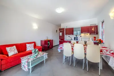Kuhinja ili čajna kuhinja u objektu Moenia Apartments
