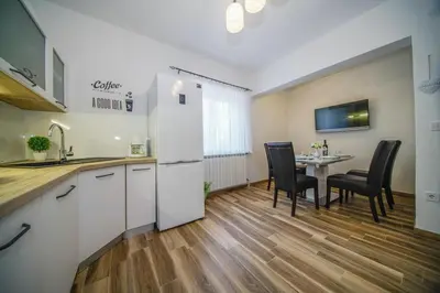 Kuhinja ili čajna kuhinja u objektu Apartman Mate