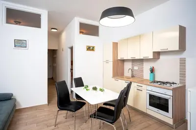 Kuhinja ili čajna kuhinja u objektu Villa Rajski Dvor
