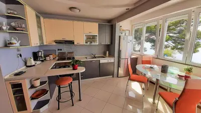 Kuhinja ili čajna kuhinja u objektu Apartment Put Skalica 15