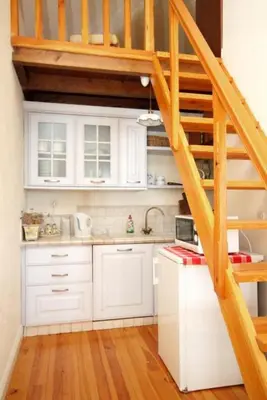 Kuhinja ili čajna kuhinja u objektu Holiday House Brela