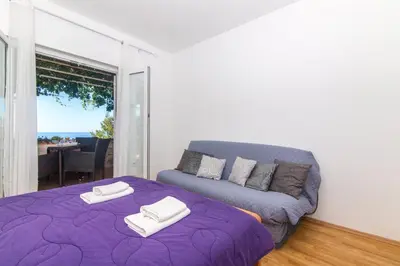 Krevet ili kreveti u jedinici u objektu Apartment Luka