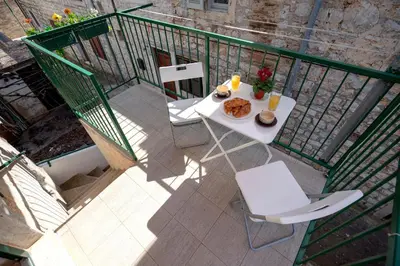 Balkon ili terasa u objektu Apartments Lotti