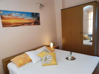 Krevet ili kreveti u jedinici u objektu Click In Apartment Stobreč next to Split