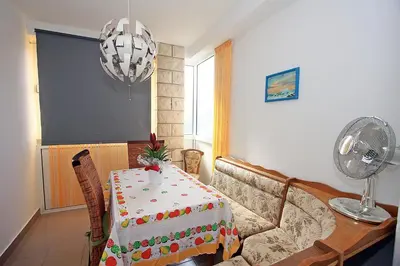 Krevet ili kreveti u jedinici u objektu Apartment Supetar 5665a