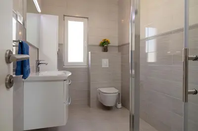 Kupaonica u objektu Luxury apartment Nora