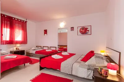 Krevet ili kreveti u jedinici u objektu Apartments by the sea Duce, Omis - 16877