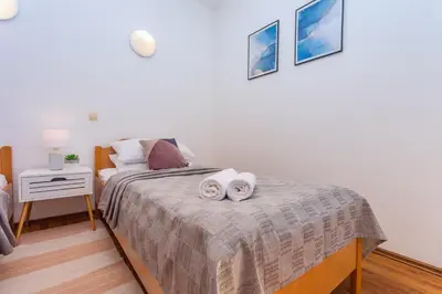 Krevet ili kreveti u jedinici u objektu Apartment Villa Antony