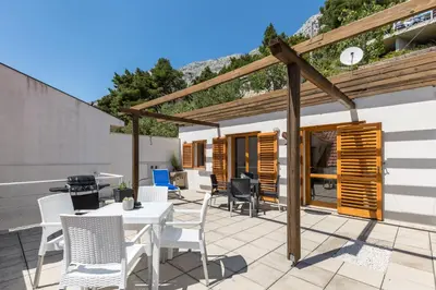 Balkon ili terasa u objektu Waterview Apartments w pool