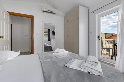 Krevet ili kreveti u jedinici u objektu Rosalia Apartments