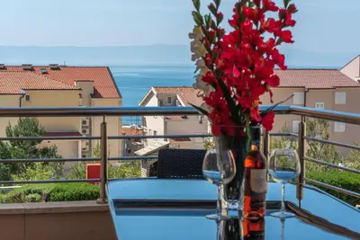 Pogled na more ili pogled na more iz apartmana