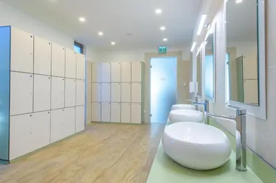 Kupaonica u objektu Camping Stobreč Split Mobile Homes