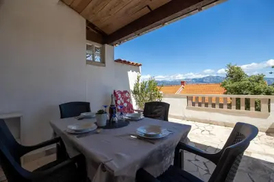 Balkon ili terasa u objektu Apartments Soni