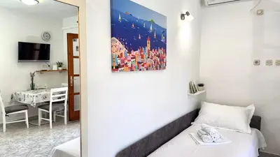 TV i/ili zabavni centar u objektu Apartments Bala