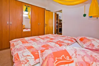 Krevet ili kreveti u jedinici u objektu Apartments Jacky