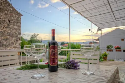 Balkon ili terasa u objektu Guesthouse Wish