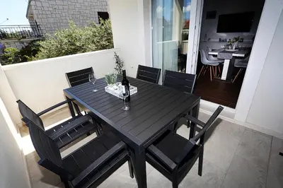 Balkon ili terasa u objektu Apartments Romarin