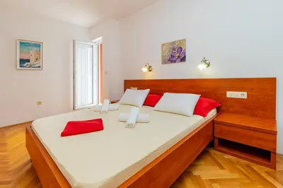 Krevet ili kreveti u jedinici u objektu Luxury Apartments Villa Opera