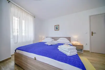 Krevet ili kreveti u jedinici u objektu Apartment Nedjeljka