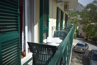 Balkon ili terasa u objektu Apartment Antonella