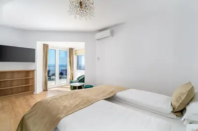 Krevet ili kreveti u jedinici u objektu Rooms Vedrana