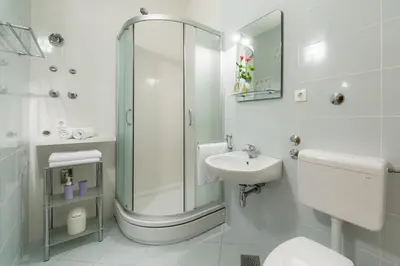 Kupaonica u objektu Apartments Plazibat