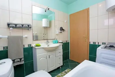 Kuhinja ili čajna kuhinja u objektu Apartment Tropic Stobrec