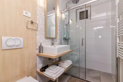 Kupaonica u objektu Apartment 4 Olives