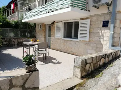 Balkon ili terasa u objektu Apartment Sea princess