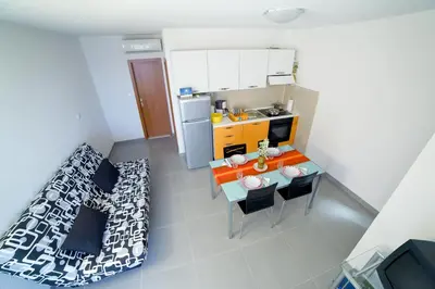 Kuhinja ili čajna kuhinja u objektu Apartments 1234