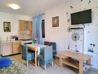 Kuhinja ili čajna kuhinja u objektu Apartments 1000 Flowers