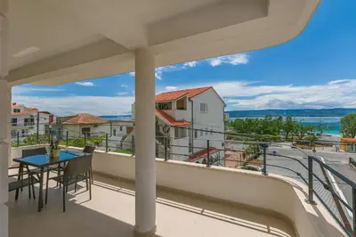 Balkon ili terasa u objektu Apartments Villa Aquamarine