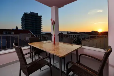 Balkon ili terasa u objektu Villa Cavar, Apartments Close to the Beach
