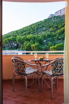 Pogled na planine ili pogled na planine iz apartmana