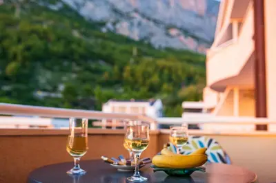 Pogled na planine ili pogled na planine iz apartmana