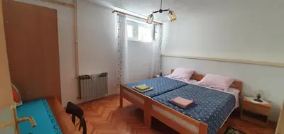 Krevet ili kreveti u jedinici u objektu Apartments Jurić - 4 An apartment for 3 in the center