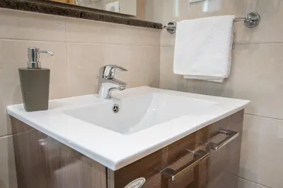 Kupaonica u objektu Apartments Bašković