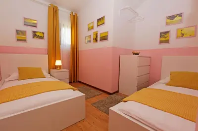 Krevet ili kreveti u jedinici u objektu Bol Apartment Bruna