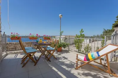 Balkon ili terasa u objektu Apartmani AD Hvar