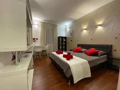 Krevet ili kreveti u jedinici u objektu Apartman Torre