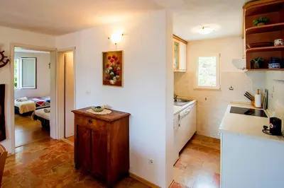 Kuhinja ili čajna kuhinja u objektu Beach House Splitska