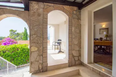Balkon ili terasa u objektu Beach House Splitska