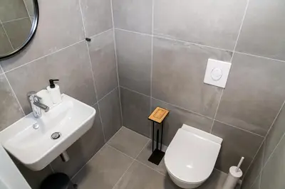 Kupaonica u objektu Rivus Apartments