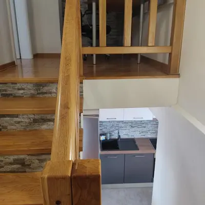 Kuhinja ili čajna kuhinja u objektu Apartmani Mira Brela